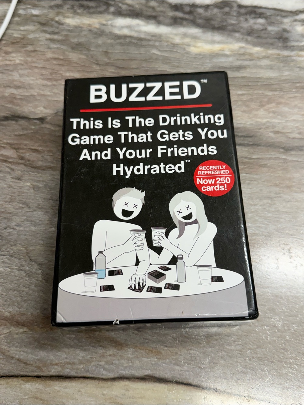Drinking Game Card Set - Black
